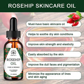 Gua Sha Massage Tools & Rosehip Oil In One Set, 